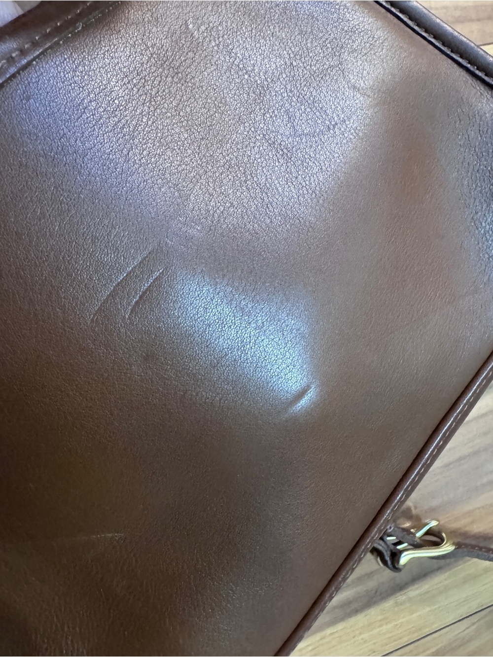 Vintage Coach Ridgefield Flap Crossbody Bag Style 9812 - Picture 13 of 16
